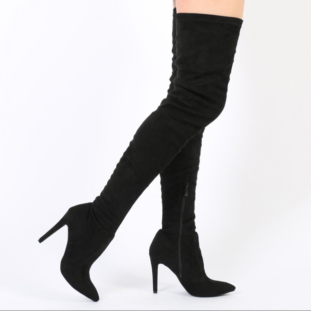 Public Desire Sold Out Alexus Thigh High Boots